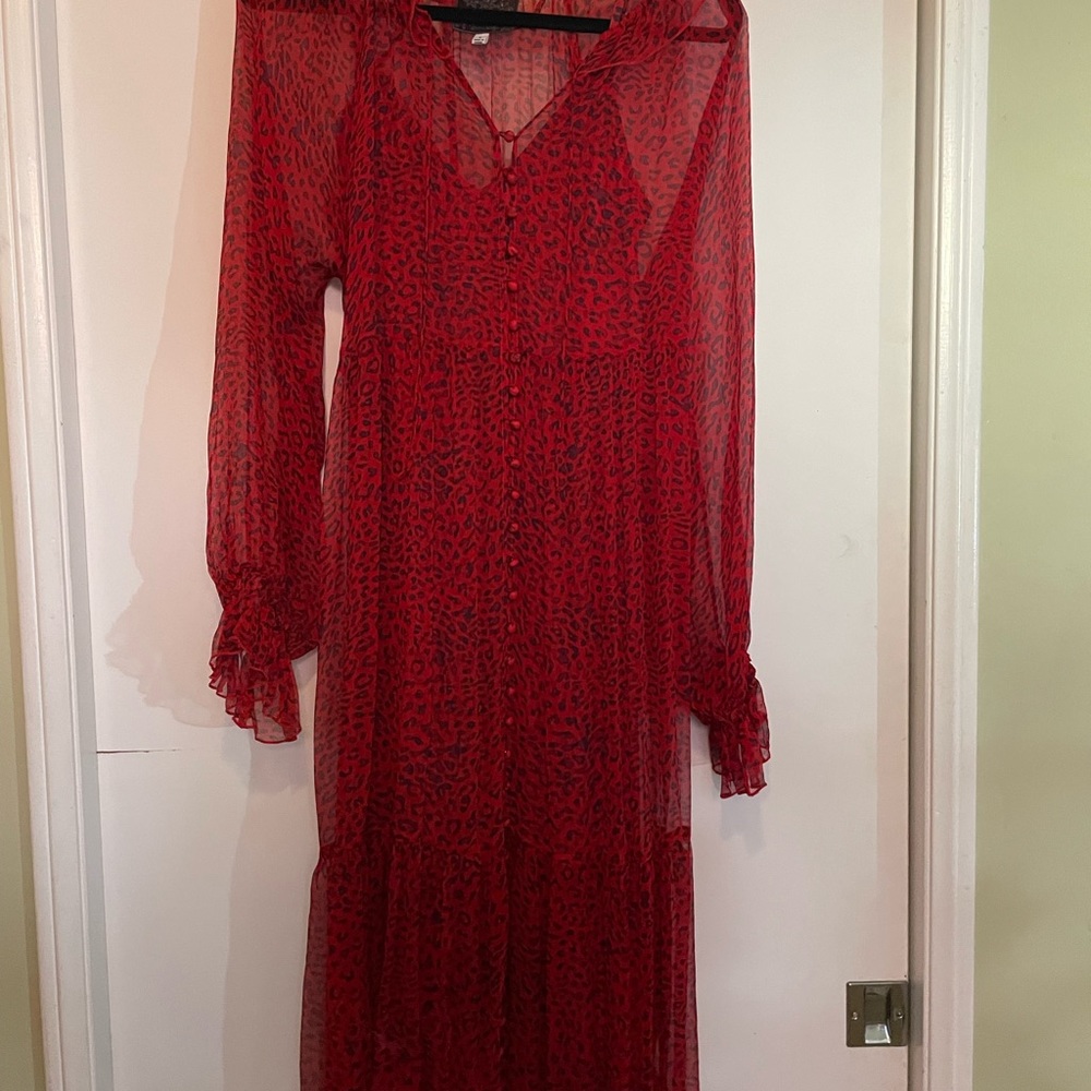 Aretha Midi Dress by designer JADE for JOHNNY WAS.